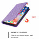 Flip Cover iPhone 13 stile Glitter