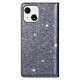 Flip Cover iPhone 13 stile Glitter