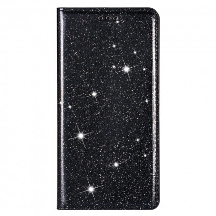 Flip Cover iPhone 13 stile Glitter