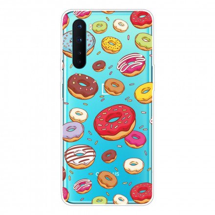 Custodia OnePlus Nord love Donuts