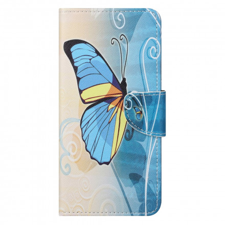 Custodia Motorola Edge 20 Pro Farfalle Custodia Motorola Edge 20 Pro Farfalle