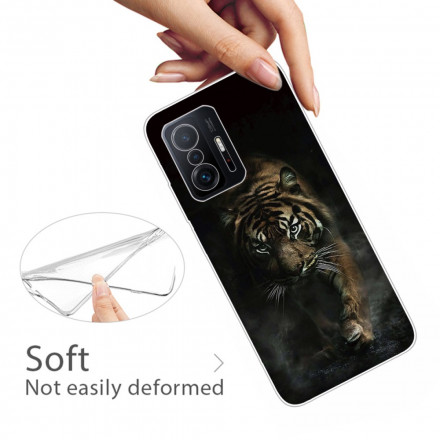 Xiaomi 11T Custodia flessibile Tiger