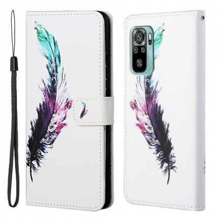 Custodia Xiaomi Redmi 10 Feather Strap