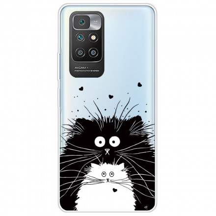 Custodia Xiaomi Redmi 10 Guarda i gatti