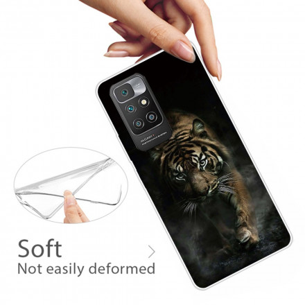 Xiaomi Redmi 10 Custodia flessibile Tiger