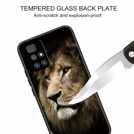 Custodia in vetro temperato Xiaomi Redmi 10 Lionhead