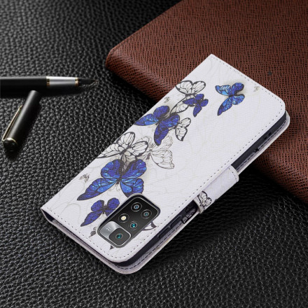 Custodia Xiaomi Redmi 10 Incredible Butterflies