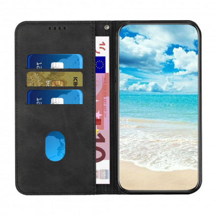 Flip Cover Oppo A54 5G / A74 5G Skin-Touch stile cubico