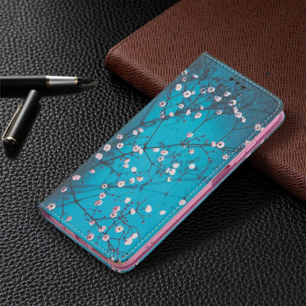 Flip Cover Xiaomi Redmi 10 Rami fioriti