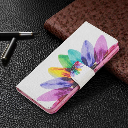 Xiaomi Redmi 10 Custodia con fiori acquerellati