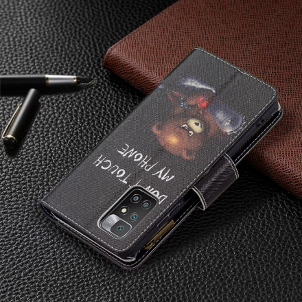 Custodia Xiaomi Redmi 10 Zipper Pocket Bear