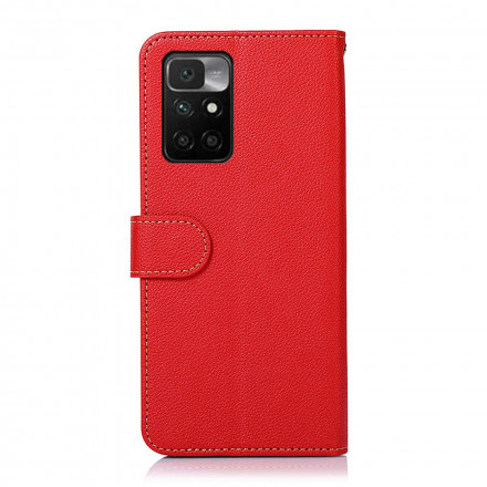 Xiaomi Redmi 10 Style Litchi Custodia RFID KHAZNEH