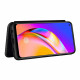 Flip Cover Oppo A94 5G in silicone color carbonio