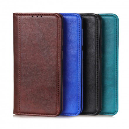 Flip Cover Xiaomi Redmi 10 in pelle Split Elegance