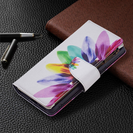 Xiaomi 11T / 11T Pro Tasca con zip Fiore