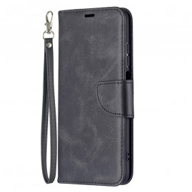 Xiaomi Redmi 10 Custodia liscia con patta obliqua