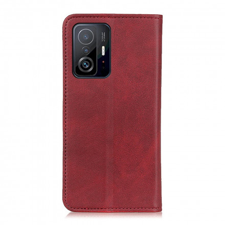 Flip Cover Xiaomi 11T / 11T Pro Split in pelle opaca Flip Cover Xiaomi 11T / 11T Pro Split in pelle opaca