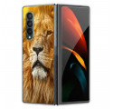 Samsung Galaxy Z Fold 3 5G Custodia con testa di gatto