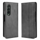 Flip Cover Samsung Galaxy Z Fold 3 5G effetto pelle elegante