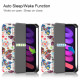 Smart Case iPad Mini 6 (2021) Custodia con stilo Fiori d'epoca