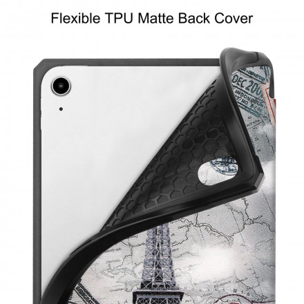 Smart Case iPad Mini 6 (2021) Custodia stile Torre Eiffel