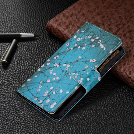 Oppo Reno 6 5G Zip Pocket Case Tree