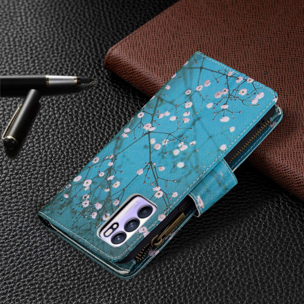 Oppo Reno 6 5G Zip Pocket Case Tree