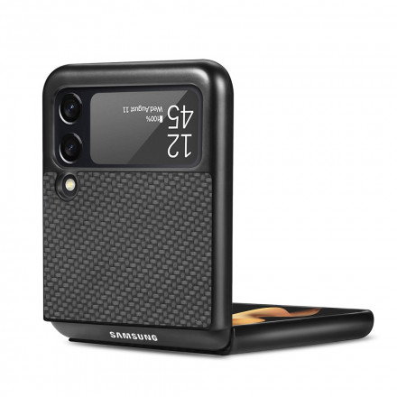 Custodia Samsung Galaxy Z Flip 3 5G in fibra di carbonio testurizzata