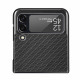 Samsung Galaxy Z Flip 3 5G Custodia in fibra di carbonio testurizzata