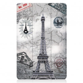 Xiaomi Pad 5 Smart Case Torre Eiffel Custodia Stilo