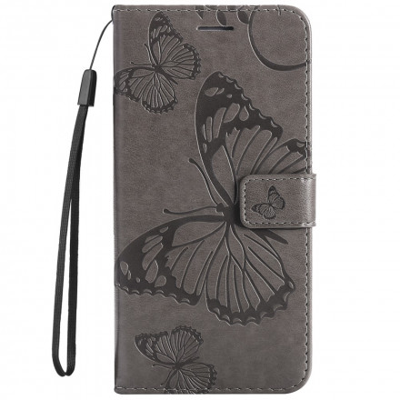 Xiaomi Redmi 10 Custodia con cinturino a farfalla gigante