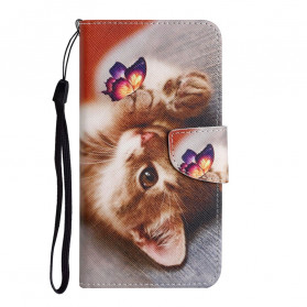 Xiaomi 11T / 11T Pro Custodia Il mio gattino e la farfalla
