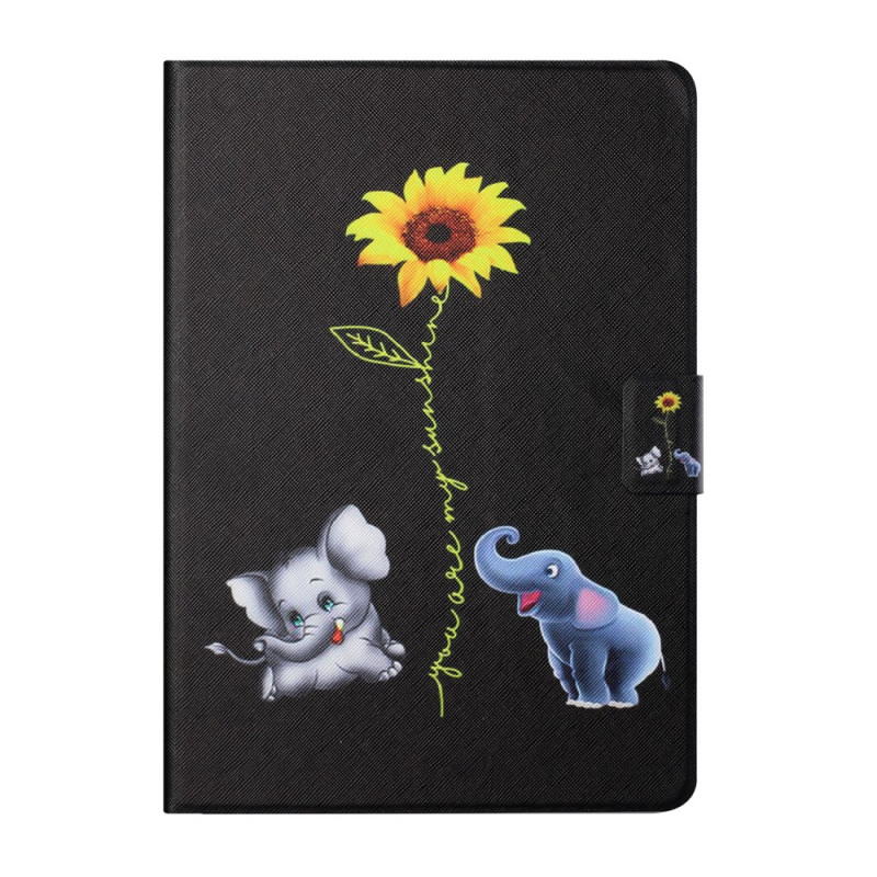 Custodia per iPad Mini 6 (2021) Girasole Elefanti