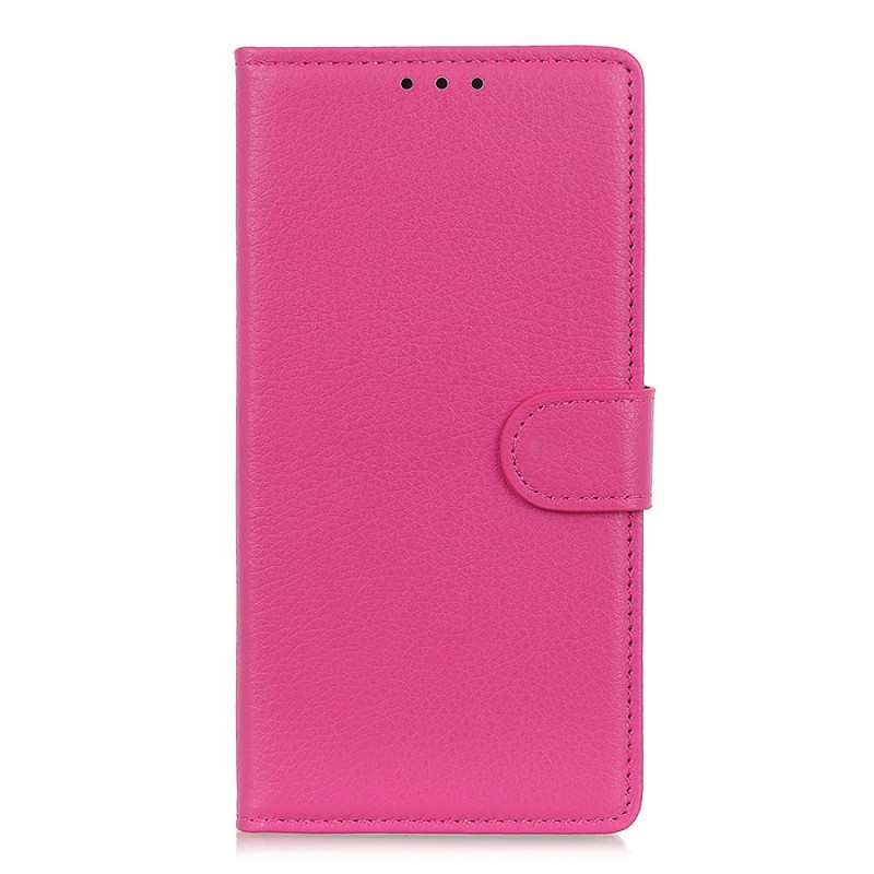 Cover Poco M4 Pro 5G effetto pelle Lychee Premium