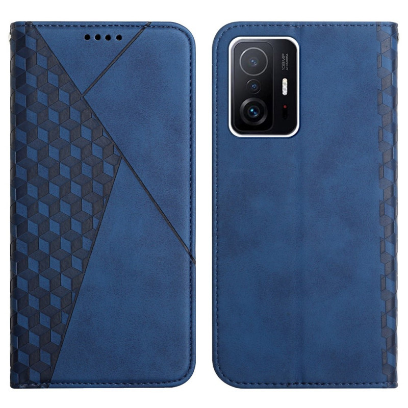 Flip Cover Xiaomi 11T / 11T Pro Effet Cuir Géo