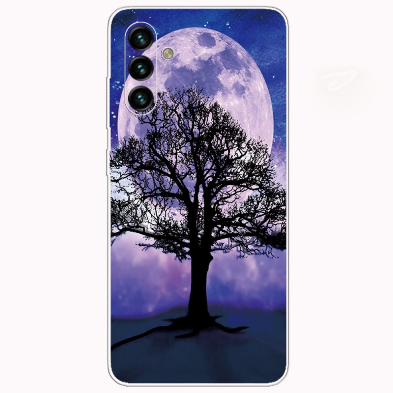 Samsung Galaxy A13 5G / A04s Custodia con albero e luna