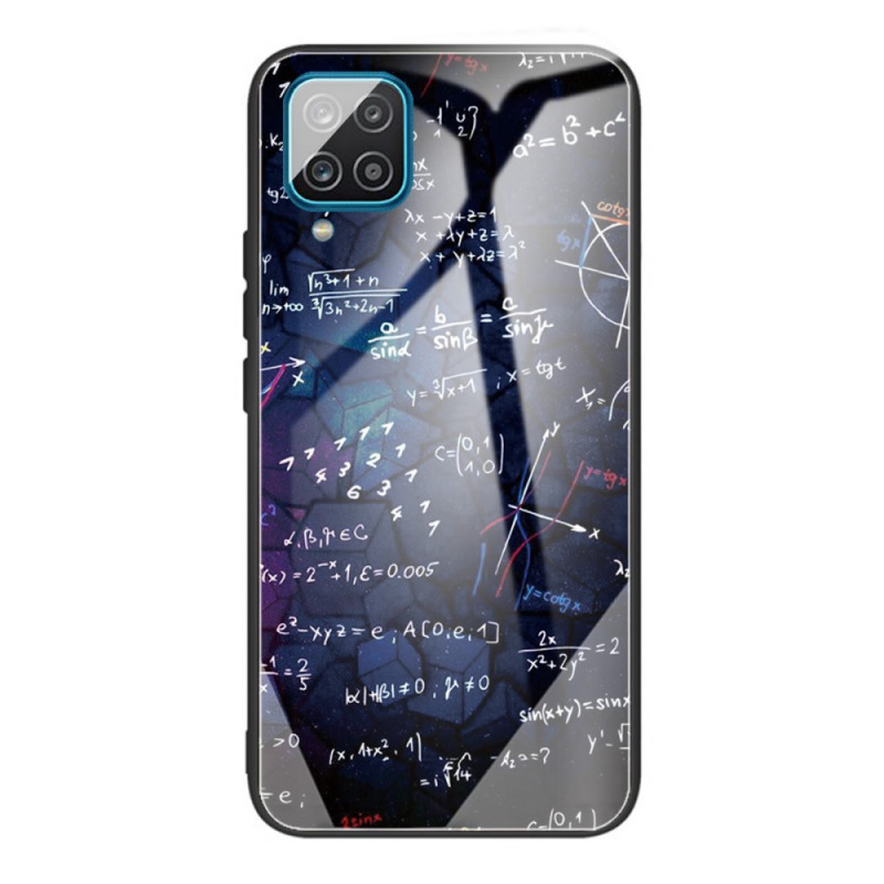 Samsung Galaxy M32 Custodia in vetro temperato Matematica