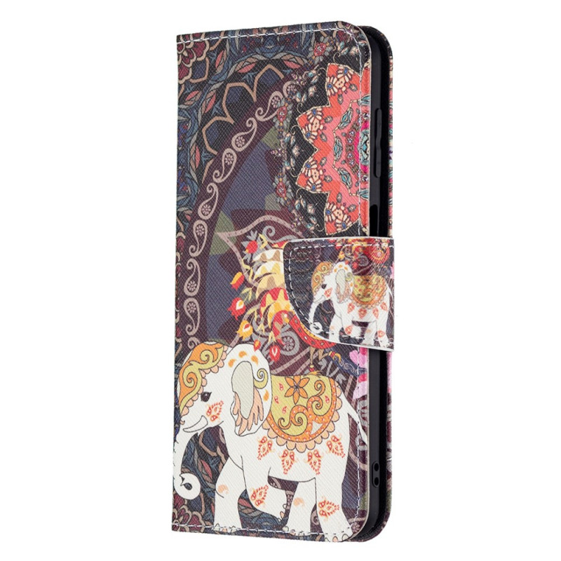 Samsung Galaxy M32 Custodia Elefante Indiano