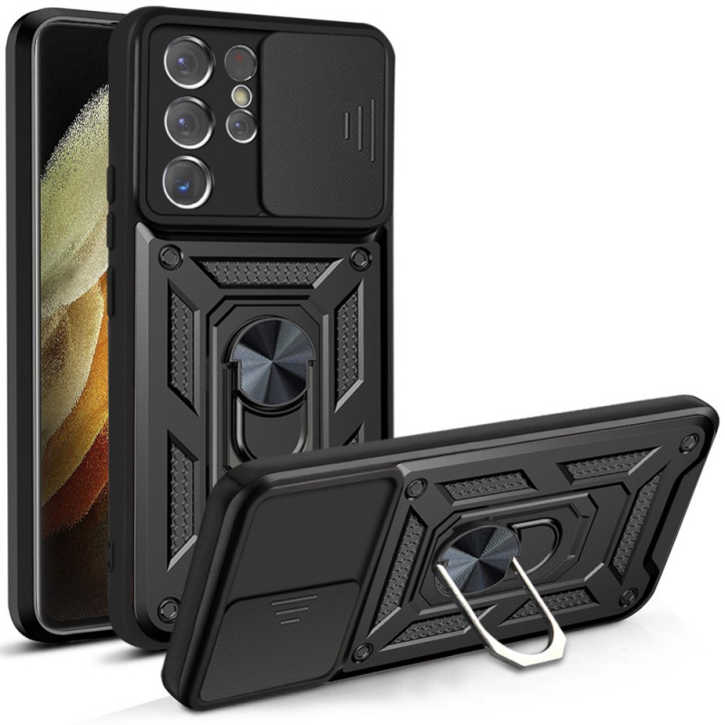 Samsung Galaxy S21 Ultra 5G Custodia Design Supporto e cover per obiettivo
