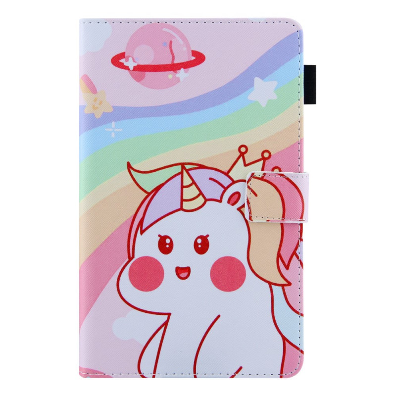 Custodia per Samsung Galaxy Tab A8 (2022) / (2021) Unicorno carino