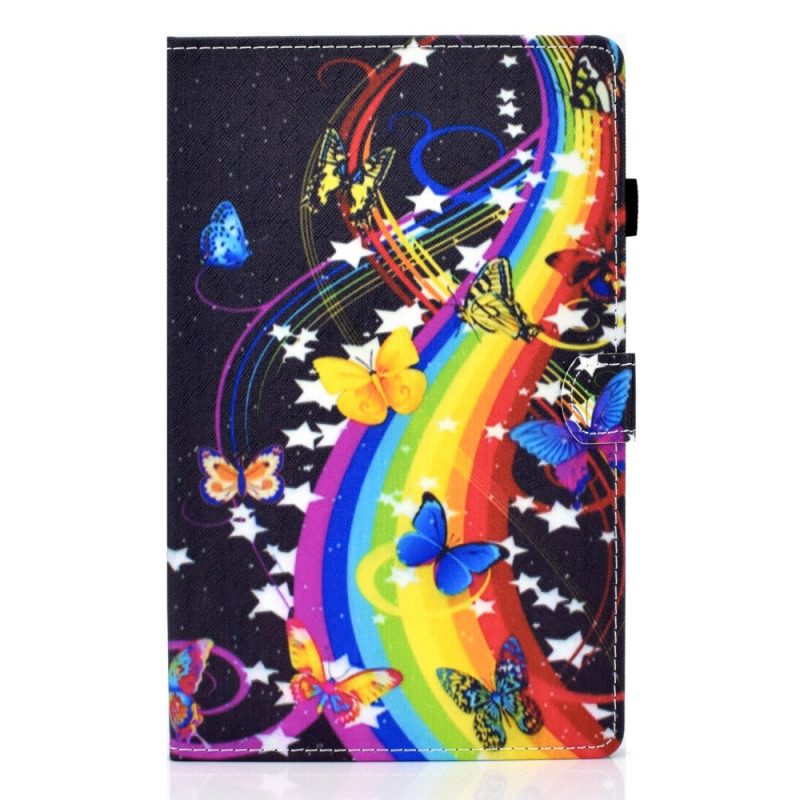 Custodia per Samsung Galaxy Tab A8 (2021) Farfalle arcobaleno