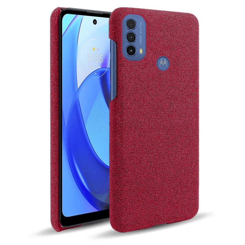 Moto E40 / E30 / E20 Custodia KSQ in tessuto