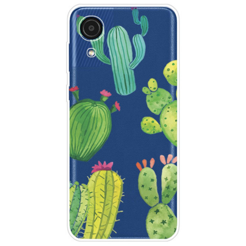 Samsung Galaxy A03 Core Cactus Custodia acquerello