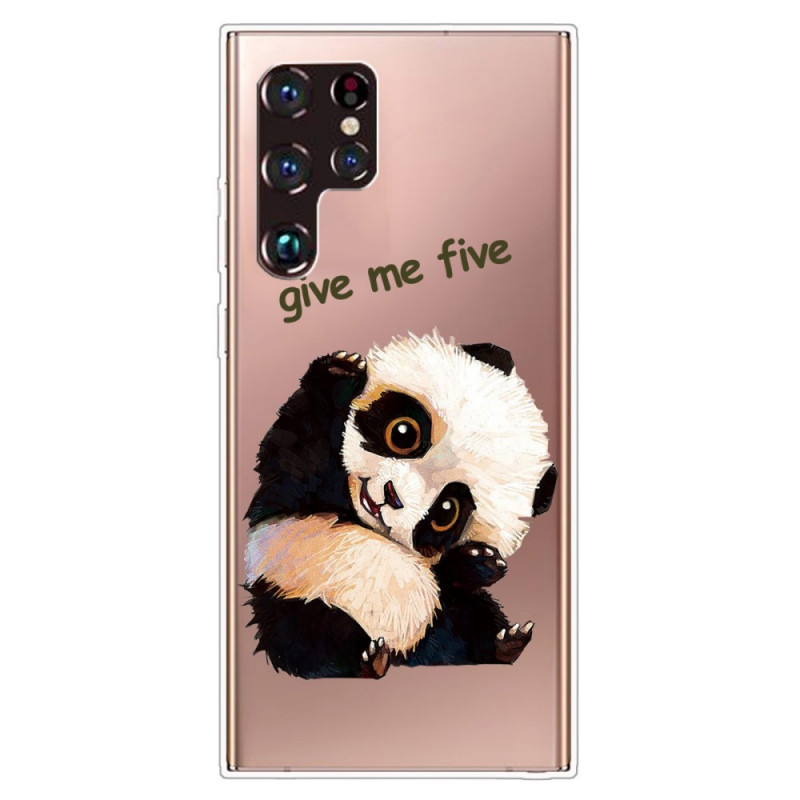 Samsung Galaxy S22 Ultra 5G Panda Custodia Give Me Five