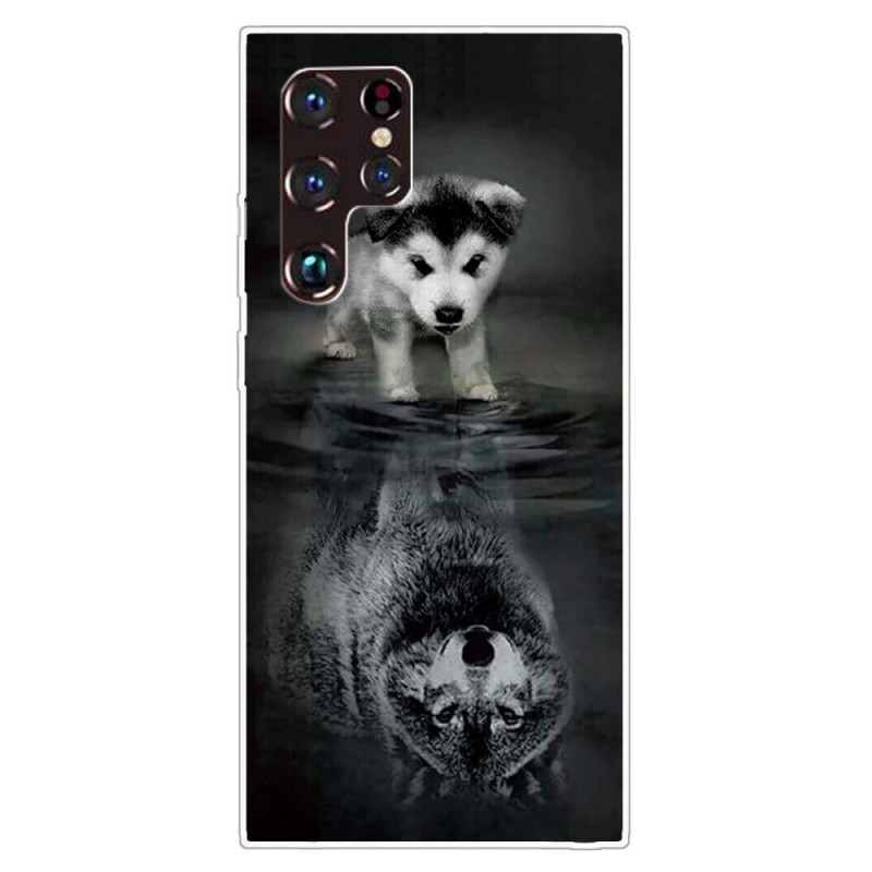 Custodia Samsung Galaxy S22 Ultra 5G Puppy Dream