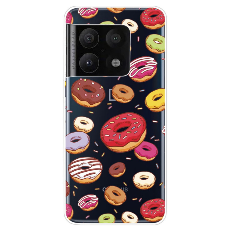 OnePlus 10 Pro 5G Custodia Love Donuts