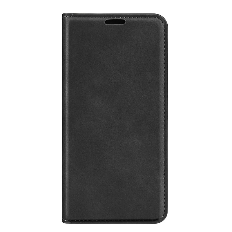 Flip Cover OnePlus 10 Pro 5G in pelle morbida effetto seta