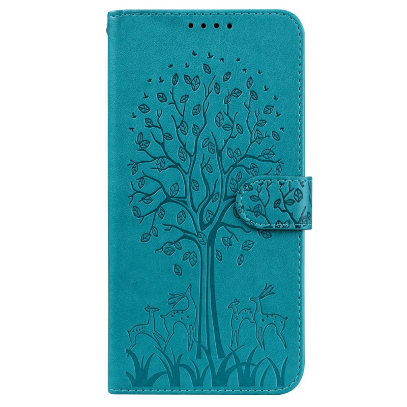 Samsung Galaxy S22 5G Custodia Albero e Cervo