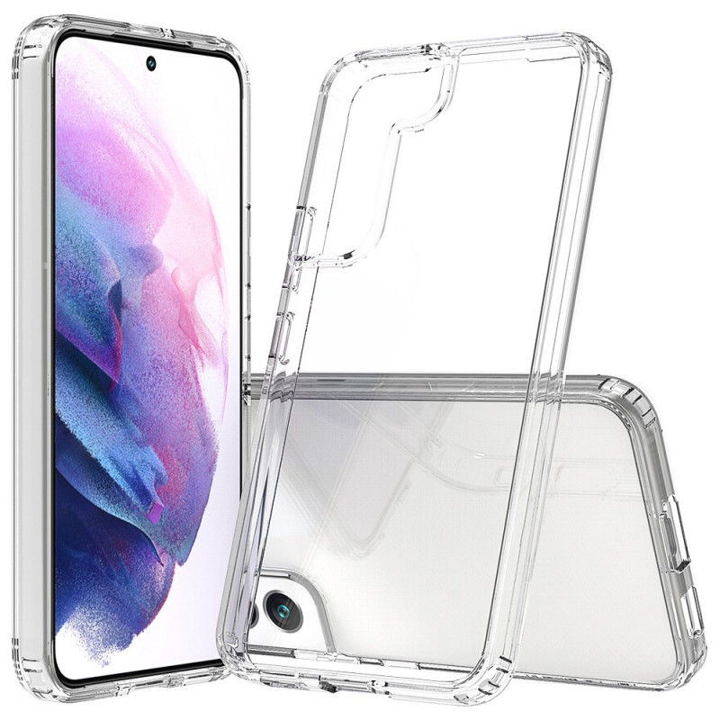 Custodia ibrida trasparente per Samsung Galaxy S22 5G