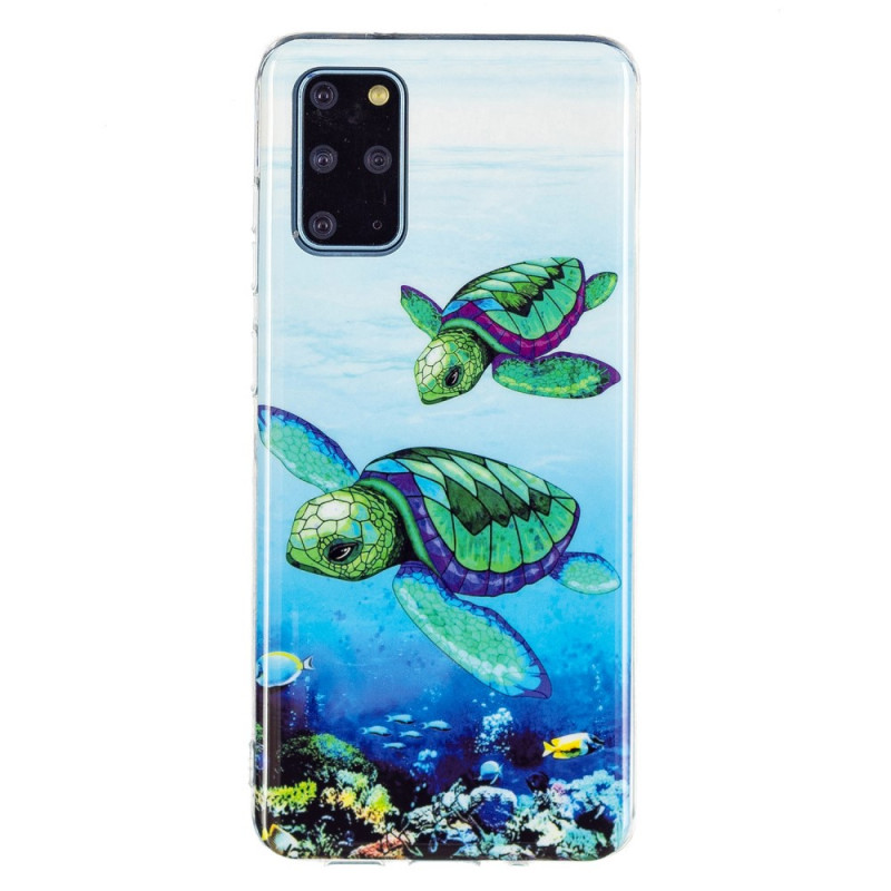 Custodia fluorescente per Samsung Galaxy S20 Plus / S20 Plus 5G Turtles